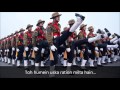 Badluram ka badan original song  assam regiment marching song with lyric