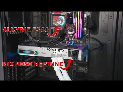 FRACTAL DEFINE 7 XL + RTX 4080 NEPTUNE +  INTEL I9-13900K