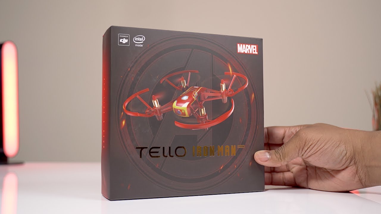 dji ryze tello iron man edition