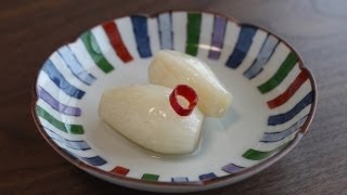 らっきょう漬けの作り方（泥付きの簡単な漬け方） - How to make Quick Pickled Scallions
