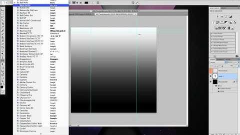How to make your own Youtube background With Adobe Photoshop CS4