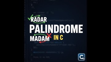 Check Palindrome String in C | Full Explanation + Code | Beginners Must Watch | #clanguage  #coding