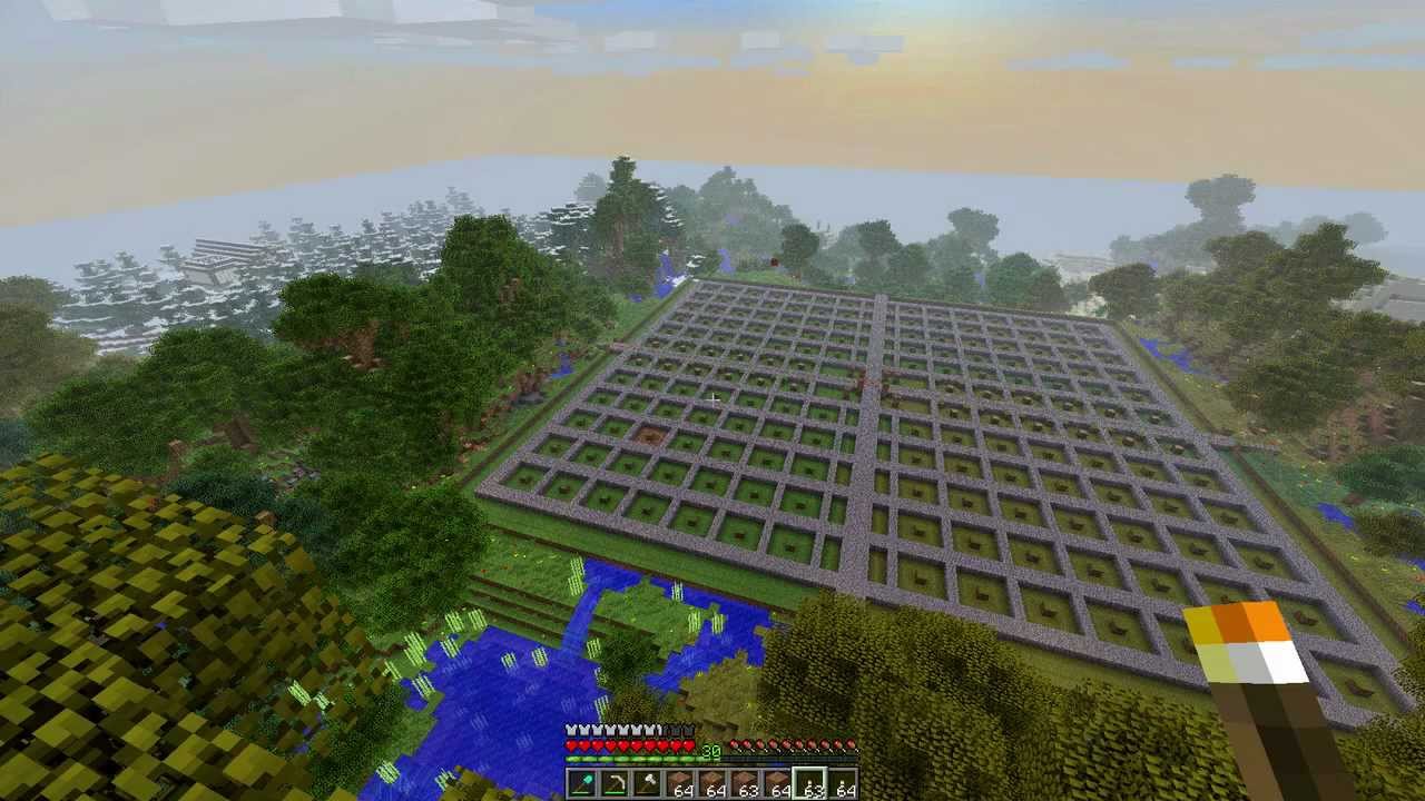 Minecraft: How To Make An Awesome Tree Farm And House (Part 3) - YouTube