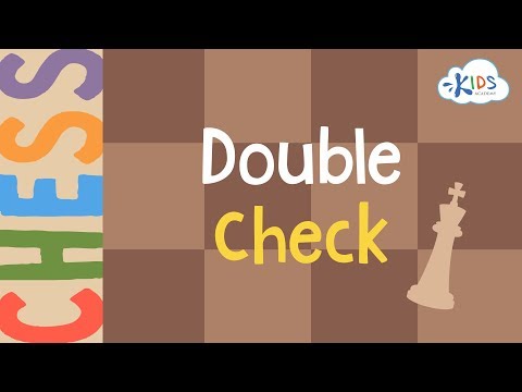 Double Check - Learn to Play Chess | Chess Lessons for Beginners | Kids Academy