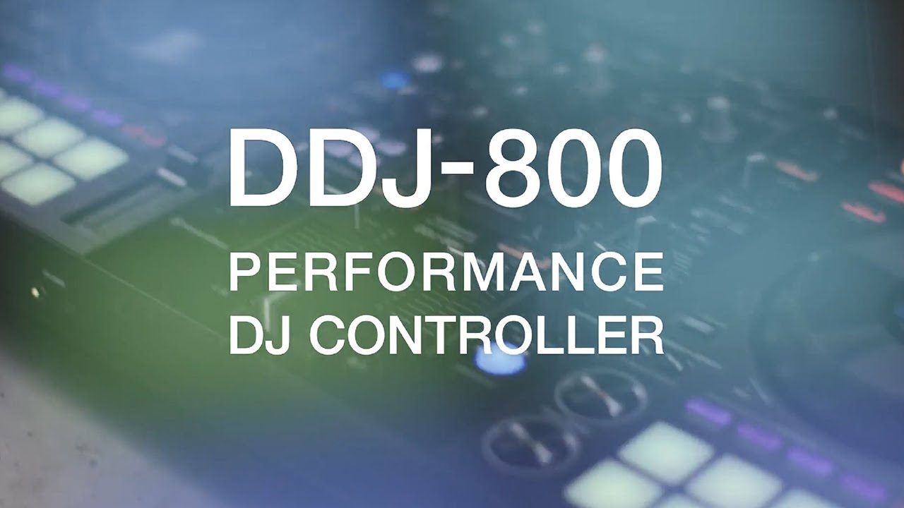 Pioneer DJ DDJ-800 2-channel DJ Controller