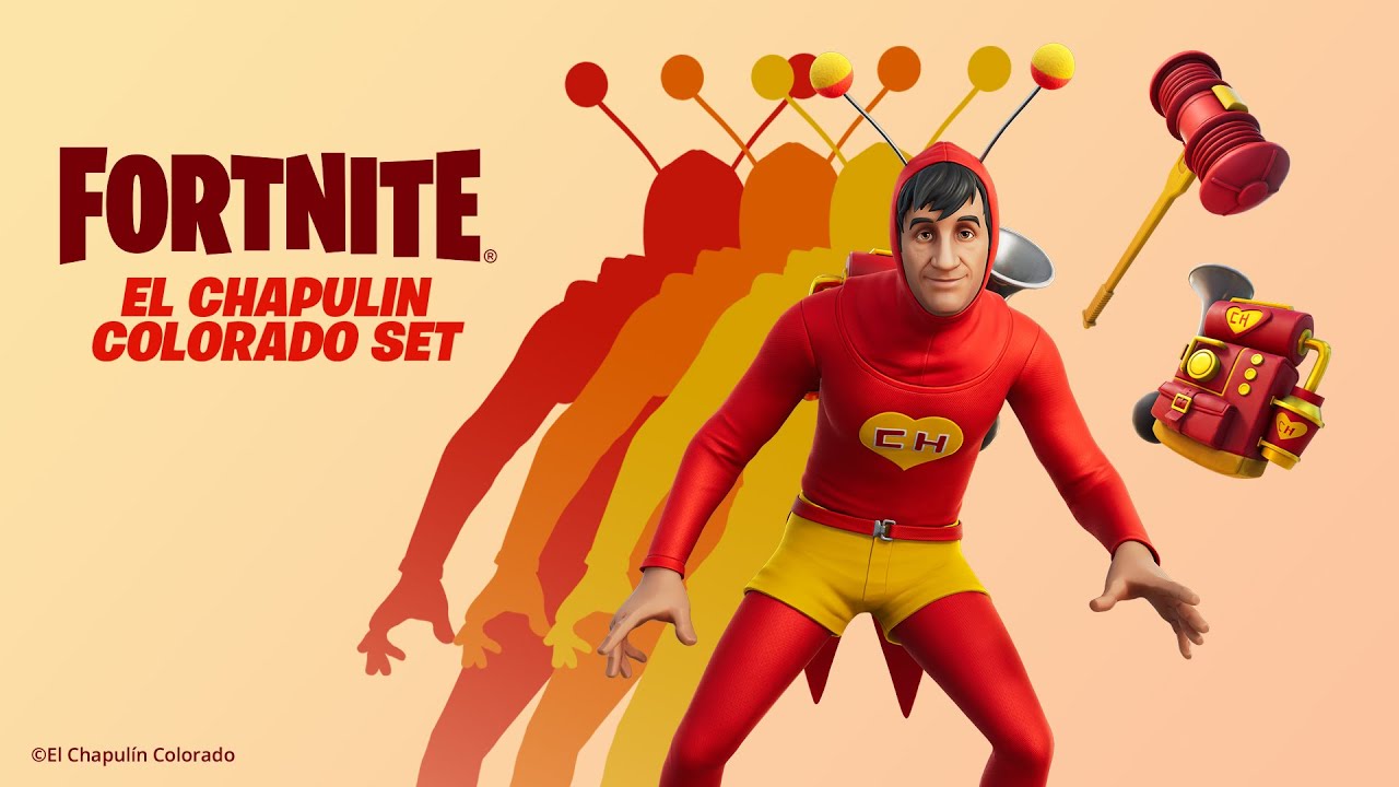 El Chapulin Drops into Fortnite - Video found by The Fearful Dude.