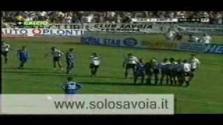 Savoia - Empoli 1-1 .1999 2000. LA SERIE B DA URLO! NOTATE LA DIFFERENZA DEGLi ULTRAS