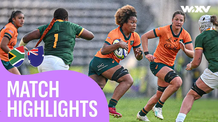 Wallaroos win in Cape Town 🤯 | South Africa v Australia | Highlights | WXV 2