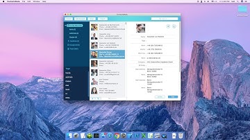 Mac Contacts Manager keep all your contacts organized, synced, and up-to-date!