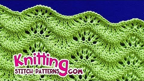 Scalloped Ripple Lace Stitch