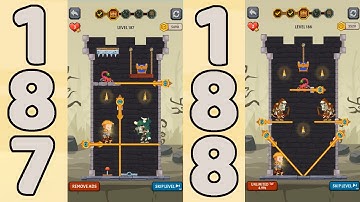 How to Loot - Pin Pull & Hero Rescue Level 187 & 188