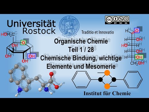 Organische Chemie Teil 1: Chemische Bindungen, wichtige Elemente und Mesomerie