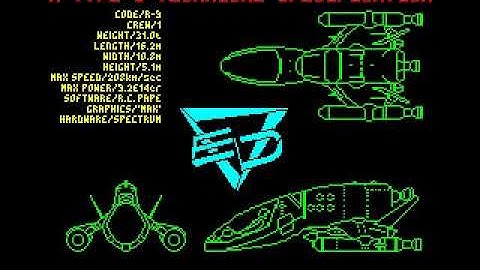 #ZXLDR starts #RType from CP/M 2.2 (FUSE emulator, original #ZxSpectrum+3 ROM)