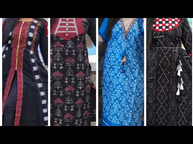 Sambalpuri Ikat full suit from Yogini's. | Churidar designs, Kurta designs  women, Simple kurti designs
