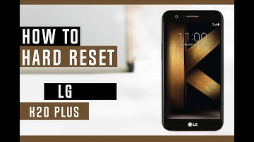How to Hard Reset LG K20 PLUS - Erase everything