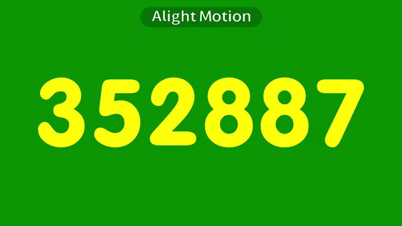 キングダム1～60 ➕62 Numbers 1 to 1000000 (kndonehundred m fonts