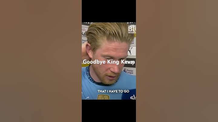 Goodbye king Kev #GoodbyeKdb