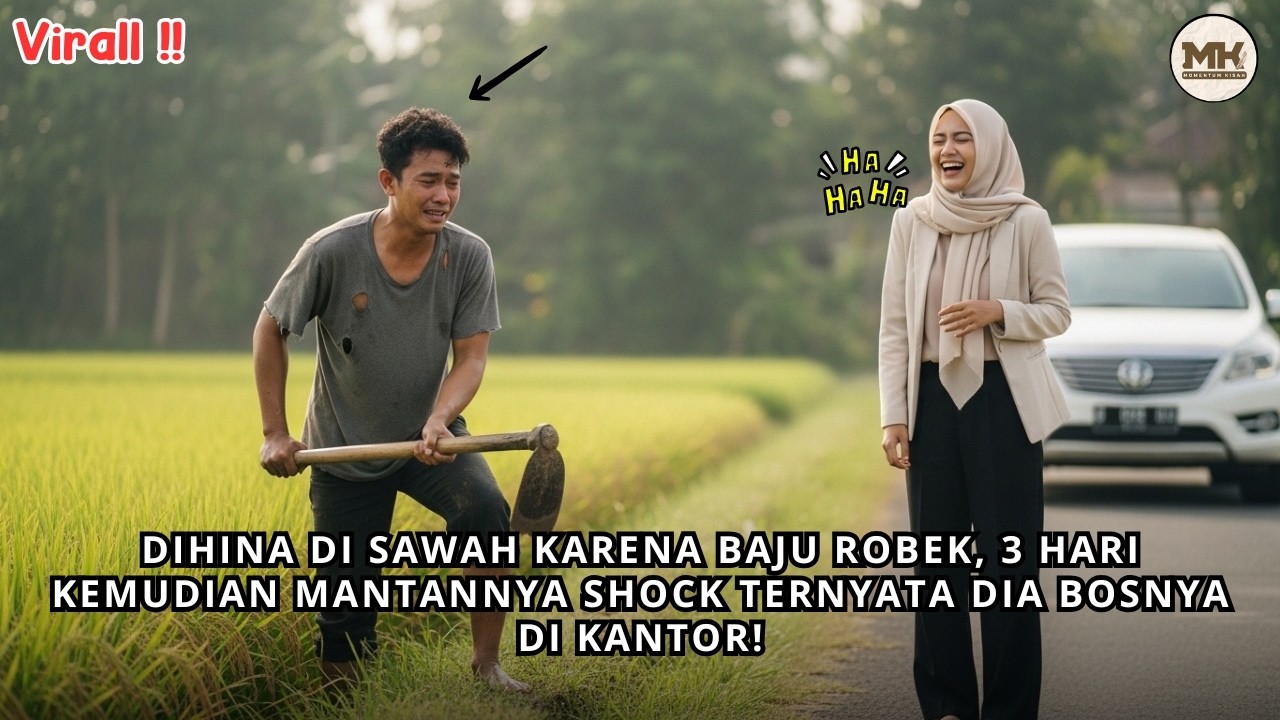 Dihina di Sawah Karena Baju Robek, 3 Hari Kemudian Mantannya Shock Ternyata Bosnya