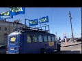 Блюз-мобиль ЛДПР на улицах Санкт-Петербурга