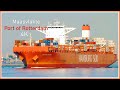 Big ships at maasvlakte rotterdam port  ship spotting 4k