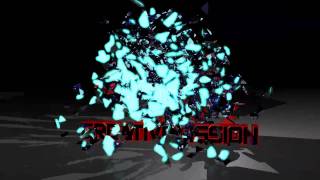 Glowing Orb Shatter (FREE Cinema 4D Template)