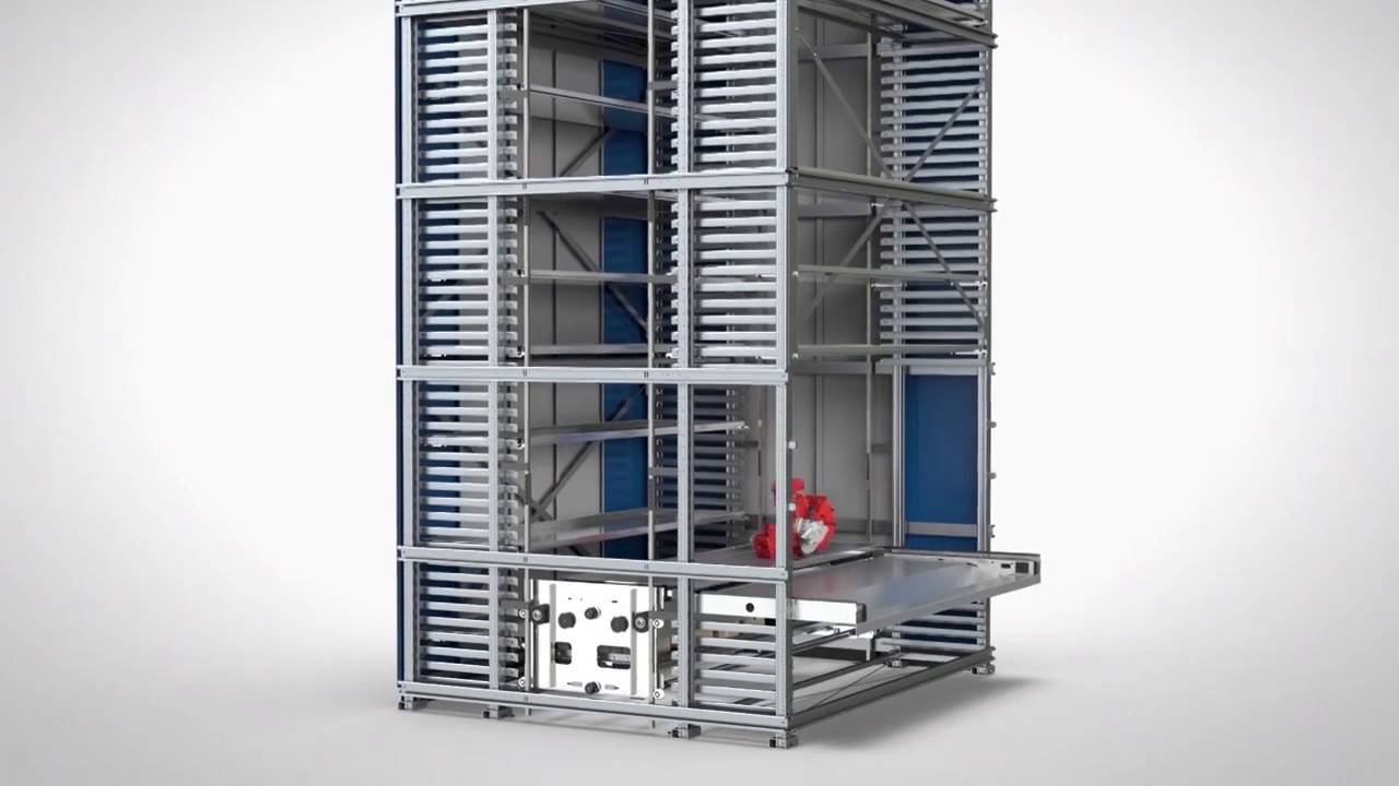 Vertical storage lift Compact Twin YouTube
