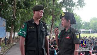 การฝึกนศทกรมที่ 3  ส่วนจังหวัดแพร่ ประจำปี 2562 ชั้นปีที่ 2