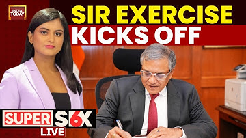 Super Six LIVE | Pan-India SIR Announcement: Voter Roll Revision To Be Held In 12 States, UTs