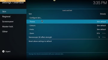 Kodi Skin Change To Confluence