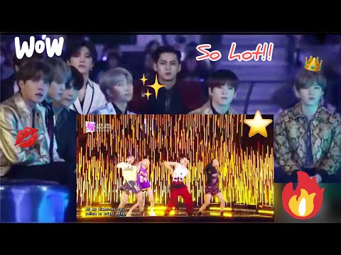 Bts Reaction BLACKPINK-Pretty Savage’ SBS live Inkigayo EP:180 #blackpink#bts#prettysavage [Fanmade]