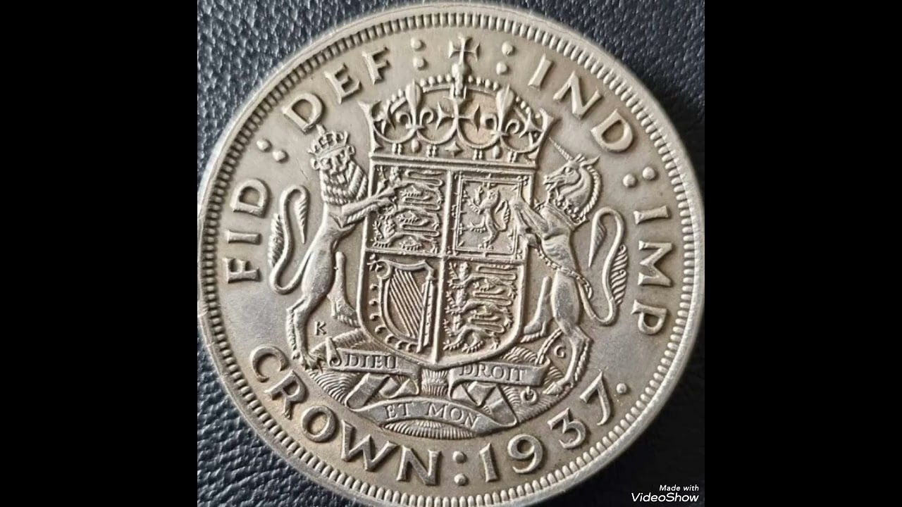 UK 1937 Old coin George VI, coin value and price rare.