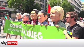 Climate protests grip opening of the G7 summit