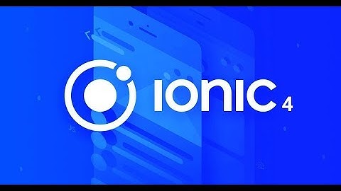 iONIC-4 App Development (HybridApp) part -1 in Hindi