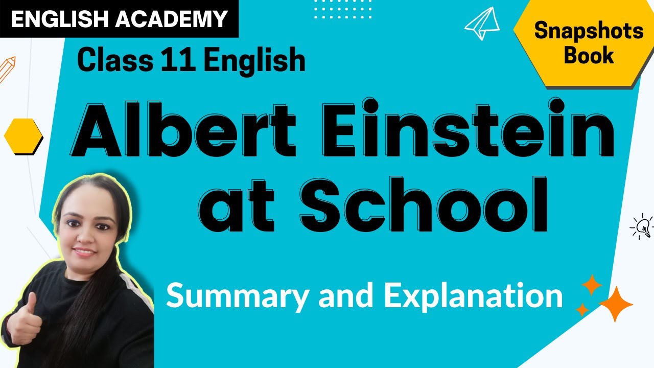 Character Sketch Of Albert Einstein Class 11th  YouTube