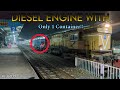 Diesel engine with just one container   rare view  indianrailways viral
