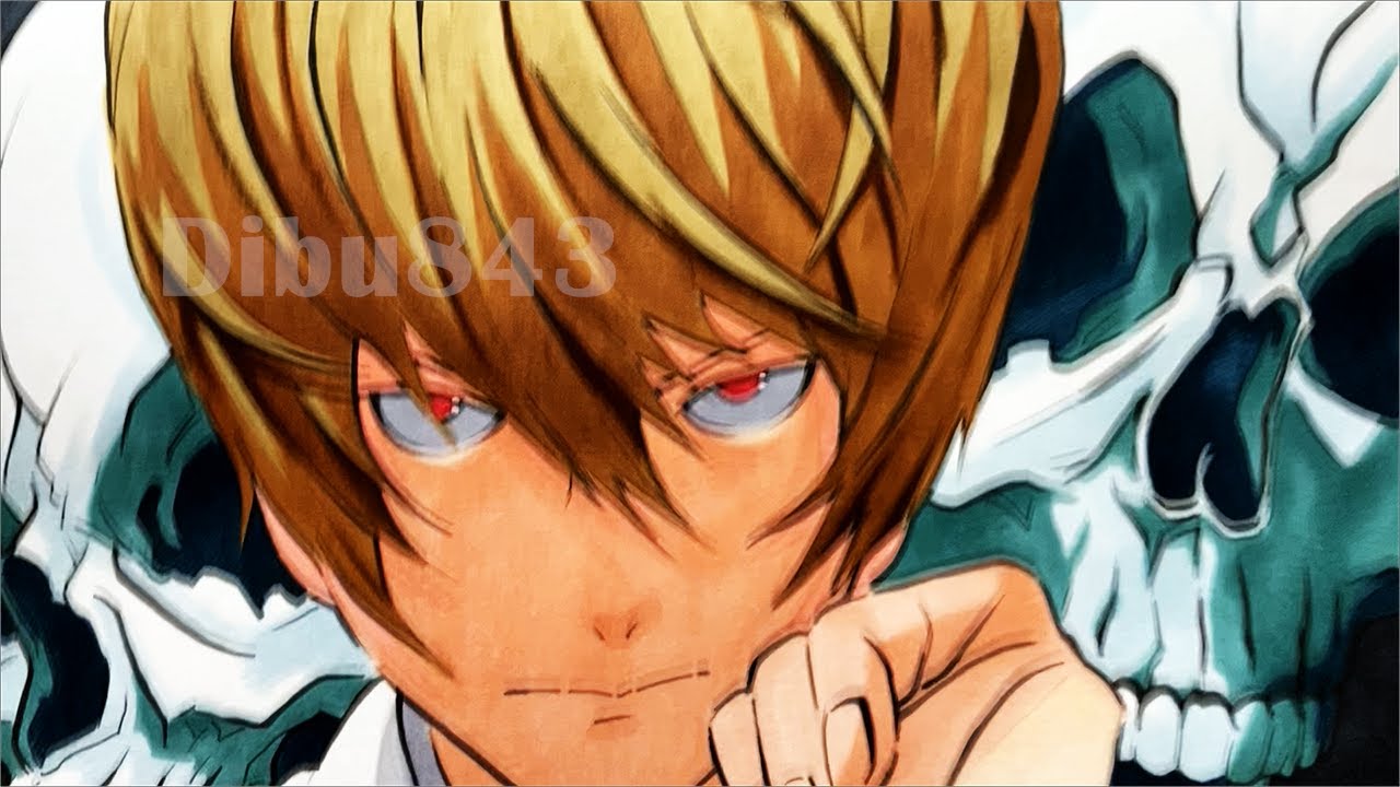 dibujo de light yagami de death note. - YouTube