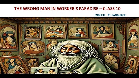 KSEEB#ENGLISH#SSLC KARNATAKA BOARD#WRONG MAN IN WORKERS PARADISE SUMMARY#CLASS 10#SCORPIO CLASS#