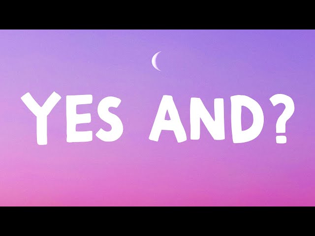 Ariana Grande - Yes And? (Lyrics) class=