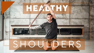 Effective Routine for Healthy Shoulders | Breathe and Flow Yoga