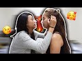 (ENG SUBBED) LESBIAN TYPES OF KISSES!