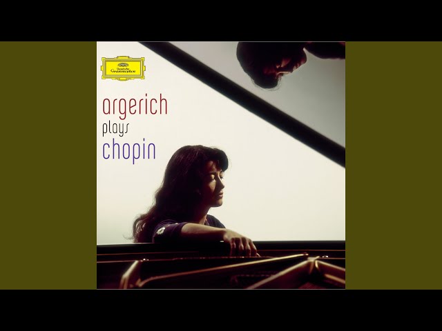 Chopin - Mazurka n°37 : Martha Argerich, piano