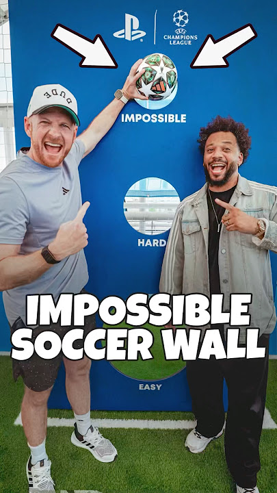 HE DIDN’T EVEN HIT RIM 🤯⚽️