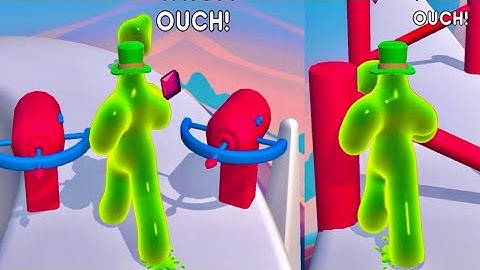 Blob Runner 3D Gameplay All Levels 141-145 (iOS/Android)
