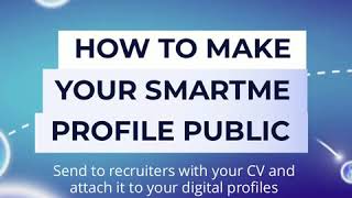 Pitchme - How To Make Your Smartme Profile Public