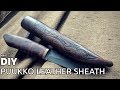 DIY puukko leather sheath