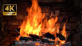 Goodbye Loneliness To Sleep Instantly With Fireplace 🔥🔥 Relaxing With Crackling Fire Sounds 3 Hours