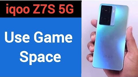 How to use game space, iqoo Z7s 5G game turbo on kaise kare