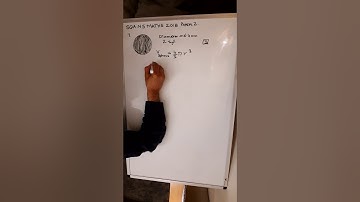 SQA National 5 Maths 2018 Paper 2 Number 7