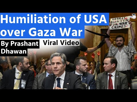 Public Humiliation of USA Over Gaza Issue | Viral Video From US Parliament | By Prashant Dhawan