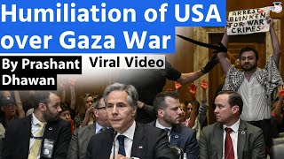 Public Humiliation of USA over Gaza Issue | Viral video from US Parliament | By Prashant Dhawan